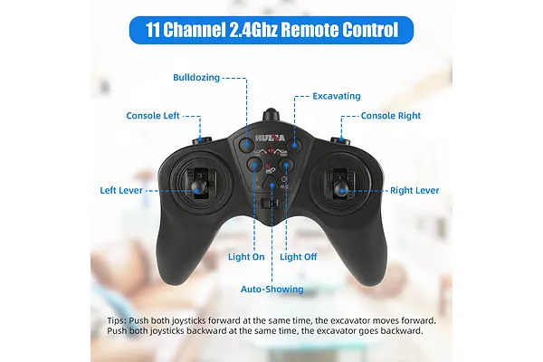Precise 11-Channel Control