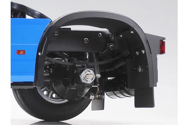 Reinforced Rear Axle and Leaf Spring Setup