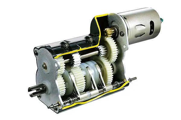 Transmitter-Controlled 3-Speed Transmission