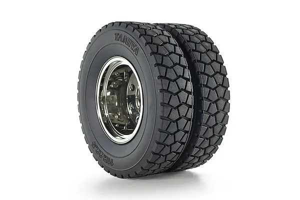 High-Grip Dual Rear Tyres