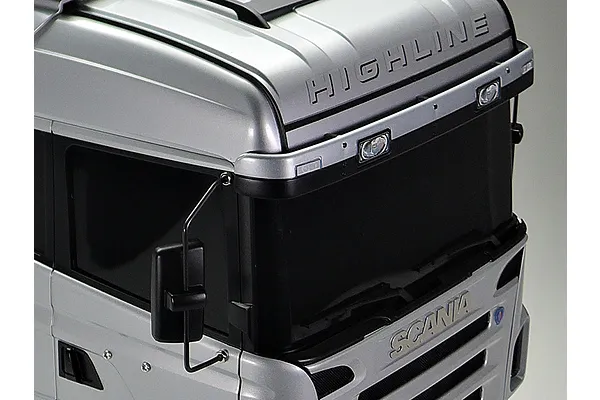 Detailed Cab with Mesh Grille