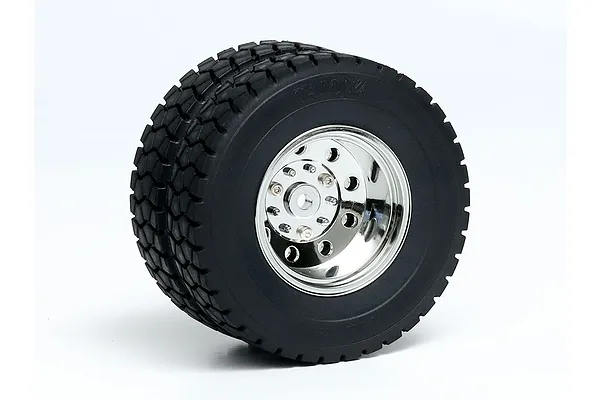 Realistic Dual Rear Tyres