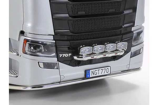 Detailed Front Grille and Metal Emblem