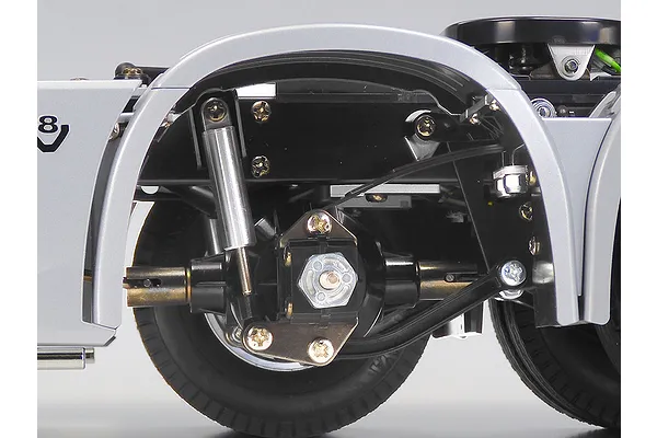 Durable Trunnion Suspension with Metal Leaf Springs