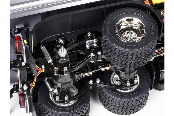 Realistic Float-Mounted Rear Suspension