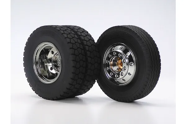 Metal-Plated Wheels with Single and Dual Tyres