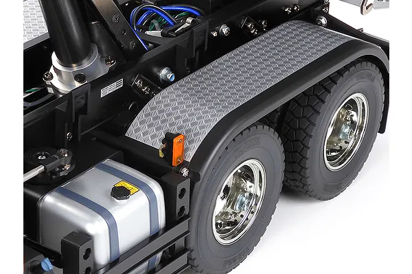 Detailed Rear Fenders with Anti-Slip Decals