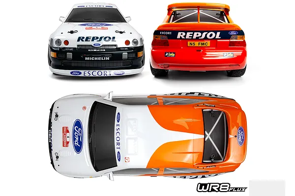 Detailed Ford Escort RS Cosworth Replica Body