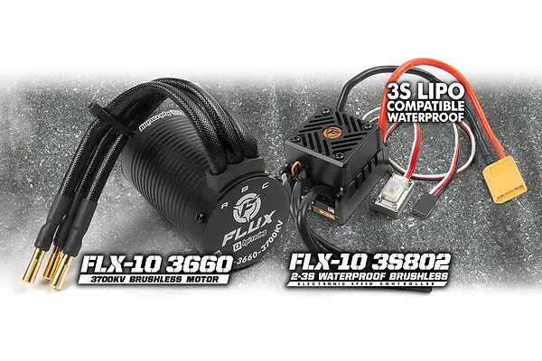 Powerful FLUX Brushless Motor and ESC