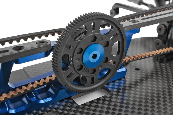 Mid-Motor Configuration with Symmetrical Belts