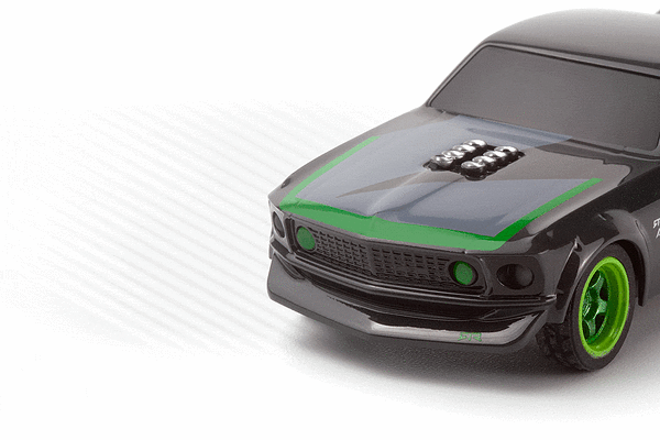 Functional Front LED Lights with 3 Control Modes