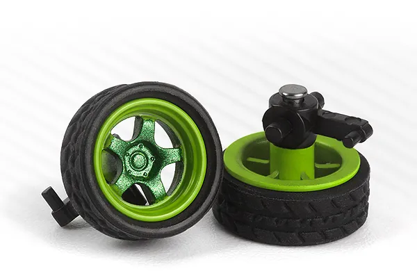 High-Grip SPEC-GRIP Tyres on Replica WORK MEISTER Wheels