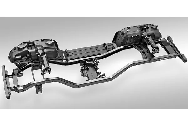 Heavy-Duty Steel Frame and Traxxas Toughness