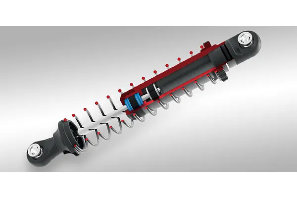 Aluminium GTS Oil-Filled Coil-Over Shocks