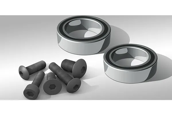 Tough Drivetrain with Sealed Bearings and Hex Hardware