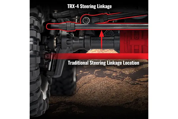 Raised Driveline, Links, and Steering