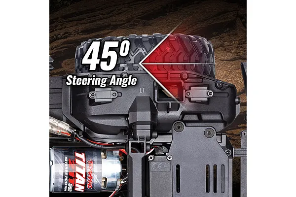 Extreme Approach Angles and 45° Steering