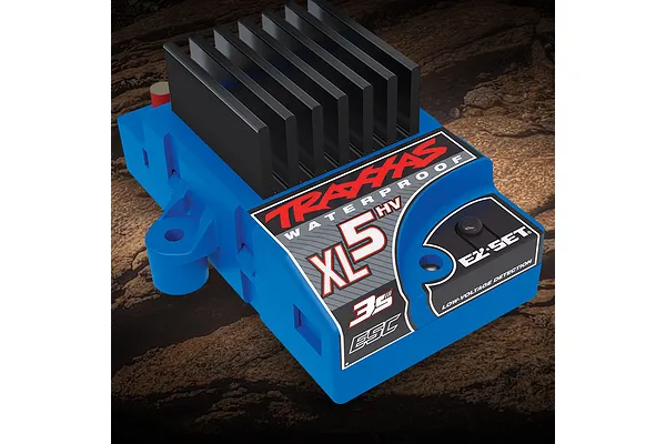 XL-5 HV ESC with Trail and Crawl Profiles
