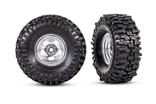 Larger 2.4" Tyres