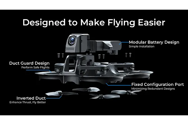 Beginner-Friendly Design Makes Flying Easier