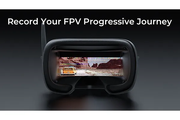 VR03 Goggles with Recording and Clear Display
