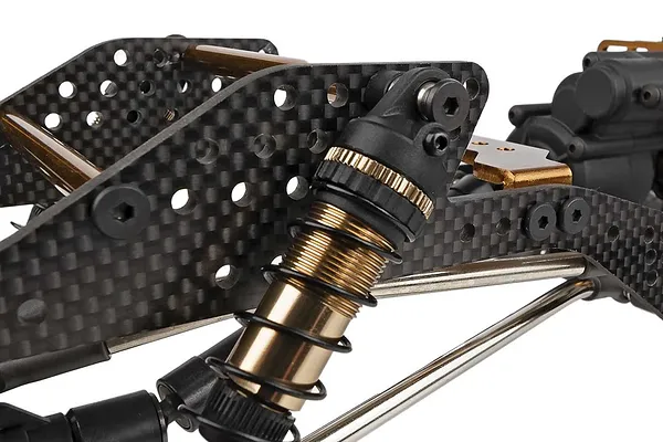 Carbon Fibre Chassis with Aluminium Braces