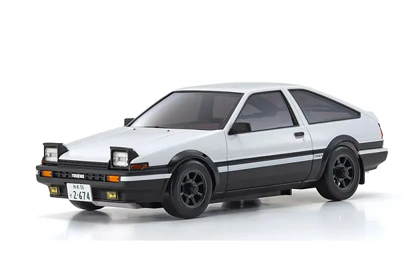 Iconic Initial D Toyota AE86 "White Panda"