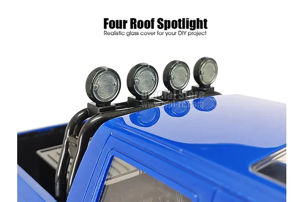Four Roof Spotlights (DIY Ready)