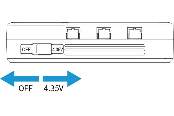 Select Your LiPo Charge Voltage Easily