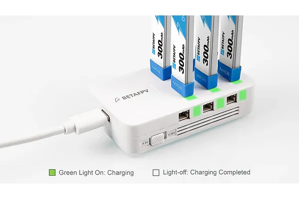 Clear LED Battery Charge Status