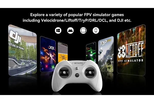 Wide FPV Simulator Compatibility