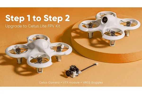 Easy Plug-N-Play Cetus Lite FPV Upgrade