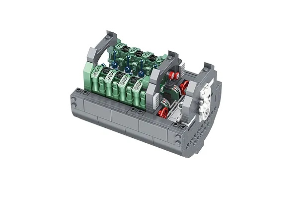 Authentic Engine Compartment