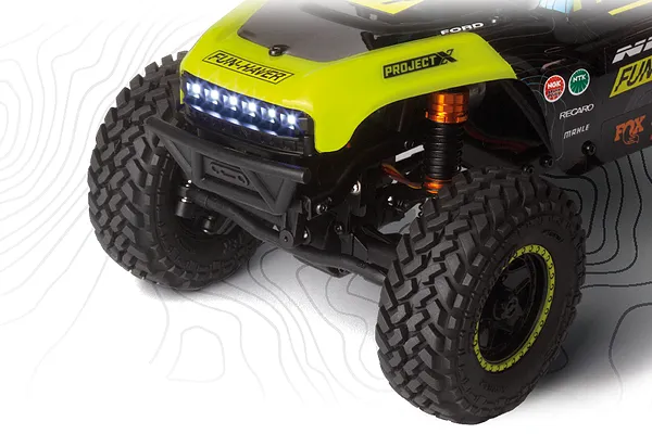 Transmitter-Controlled LED Grill Lights