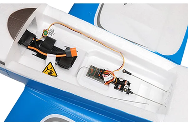 Durable Airframe with Precise Metal-Geared Servos