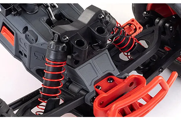 Adjustable, Oil-Filled All-Terrain Suspension