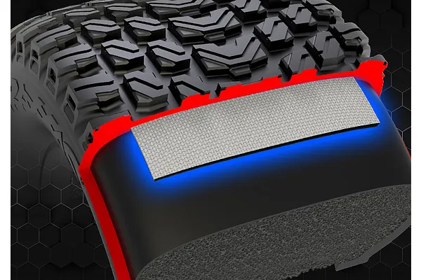 High-Traction Belted Gravix® Race Tyres