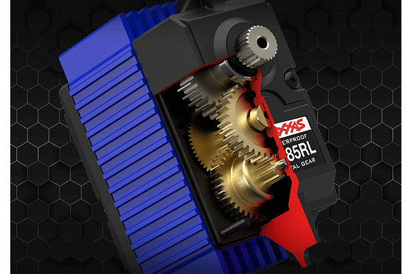 High-Torque, Metal-Geared Steering Servo