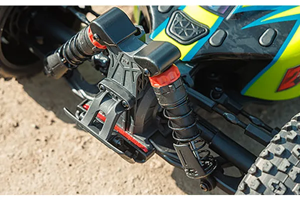 Adjustable, Oil-Filled All-Terrain Suspension