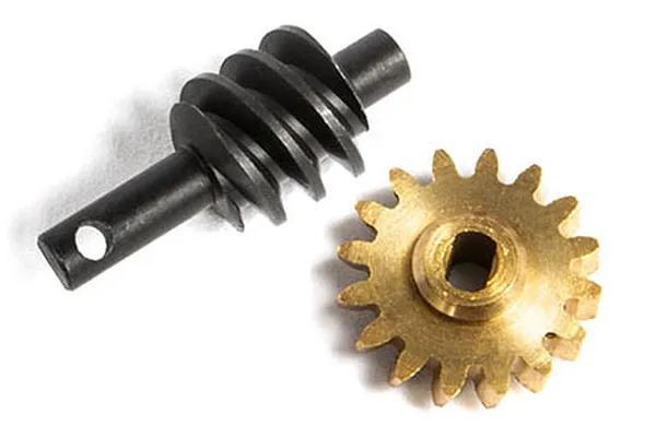 High-Clearance Worm Gear Axles