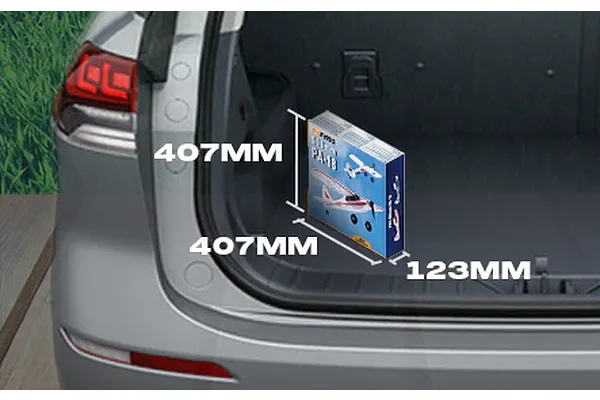 Compact Size for Flying Anywhere