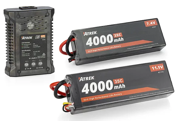 Two Batteries to Keep the Action Going