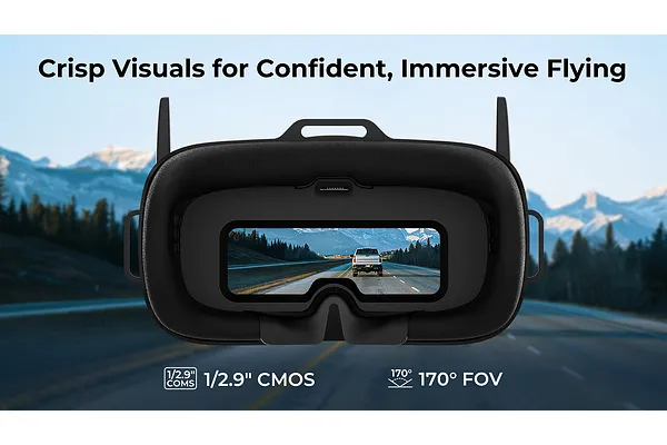 VR04 HD Goggles With DVR Recording