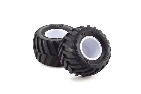Soft Compound Wide Tyres For All Terrain Grip