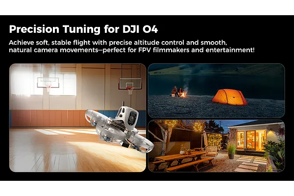 Precision Tuned For Cinematic Aerial Control