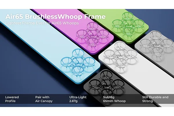 Ultra Light Low Profile Air65 Frame Design