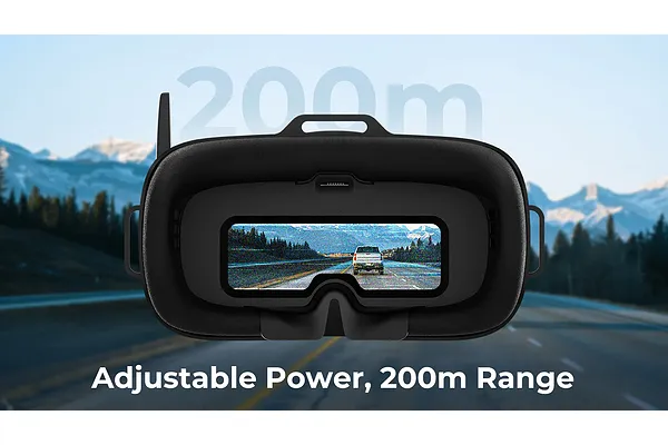 Adjustable VTX Power And 200 Metre Range