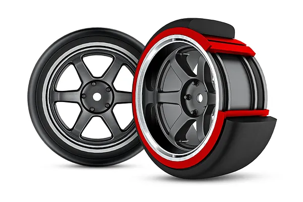 Hard & Soft Plastic Tyres