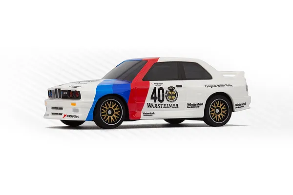 Iconic 1987 BMW M3 Warsteiner Replica in 1/64 Scale