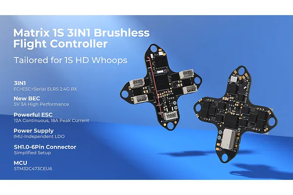 Matrix 1S 3-in-1 Integrated Digital Flight Control